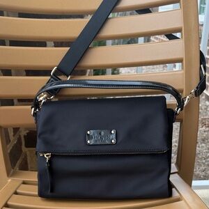 Kate Spade Miri Black Bag Polka Dot Interior